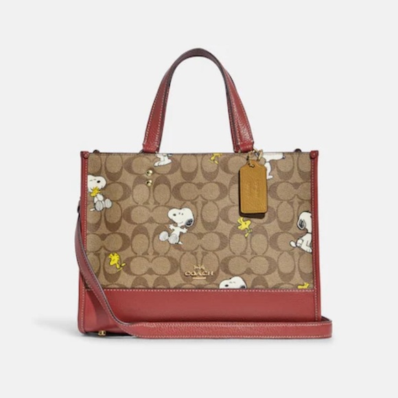 Coach Handbags - Coach X Peanuts Dempsey Carryall